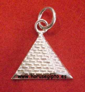 pirámide egipcia de plata